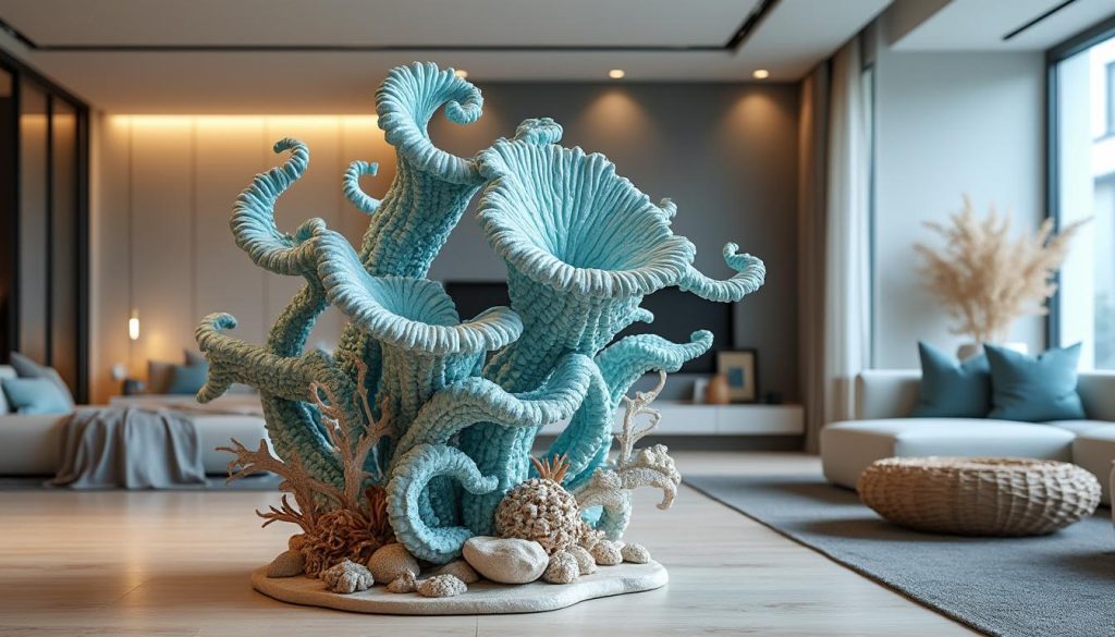 découvrez gorgonacea, une sculpture marine unique qui apporte une touche d'élégance et de raffinement à votre décoration intérieure. transformez votre espace avec cet art inspiré des profondeurs marines et laissez-vous séduire par son esthétique élégante.