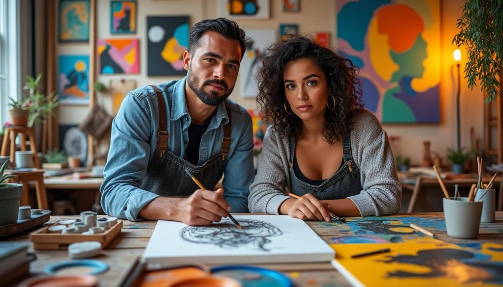 découvrez nadel et nadège michel, un duo artistique inspirant qui repousse les limites de la créativité et de l'innovation. leur travail unique allie vision moderne et techniques audacieuses, véritable reflet d'une époque en constante évolution.